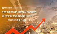 前瞻-2021年中国31省市及300城市经济发展主要数据对比分析【pdf】