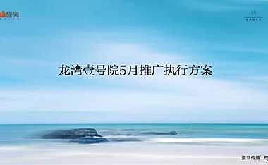 2021龙湾壹号院5月推广执行方案 -房地产-【pdf】