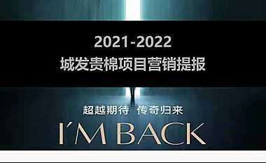 2022贵棉项目营销提报方案【pdf】
