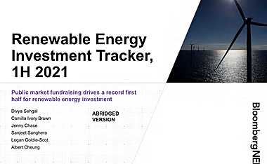 2021年上半年可再生能源投资跟踪-【pdf】