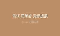 滨江正荣府竞标方案【pdf】