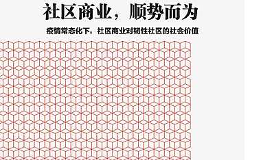 2022 社区商业，顺势而为—疫情常态化，社区商业对韧性社区的社会价值【pdf】