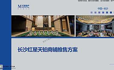 2022远洋长沙红星天铂商铺推售营销方案-62P【pdf】