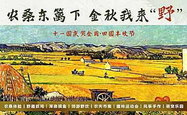 2022农桑东篱下 金秋我来“野”十一国庆黄金周·田园丰收节一日游亲子互动活动策划方案-55P【pdf】