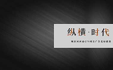 颐居河西南G75项目广告竞标方案【pdf】