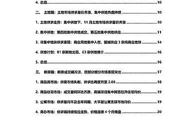 克而瑞长沙房地产11月监测报告【pdf】