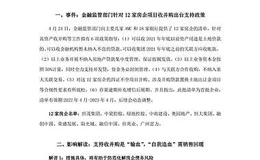 监管部门表态：明确救助12家房企05-【pdf】