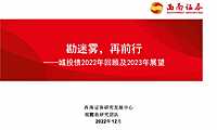 城投债2022年回顾及2023年展望：勘迷雾，再前行【pdf】