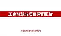 郑州正商智慧城整体营销方案【pdf】