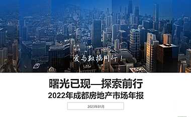 2022年成都房地产市场年报【pdf】
