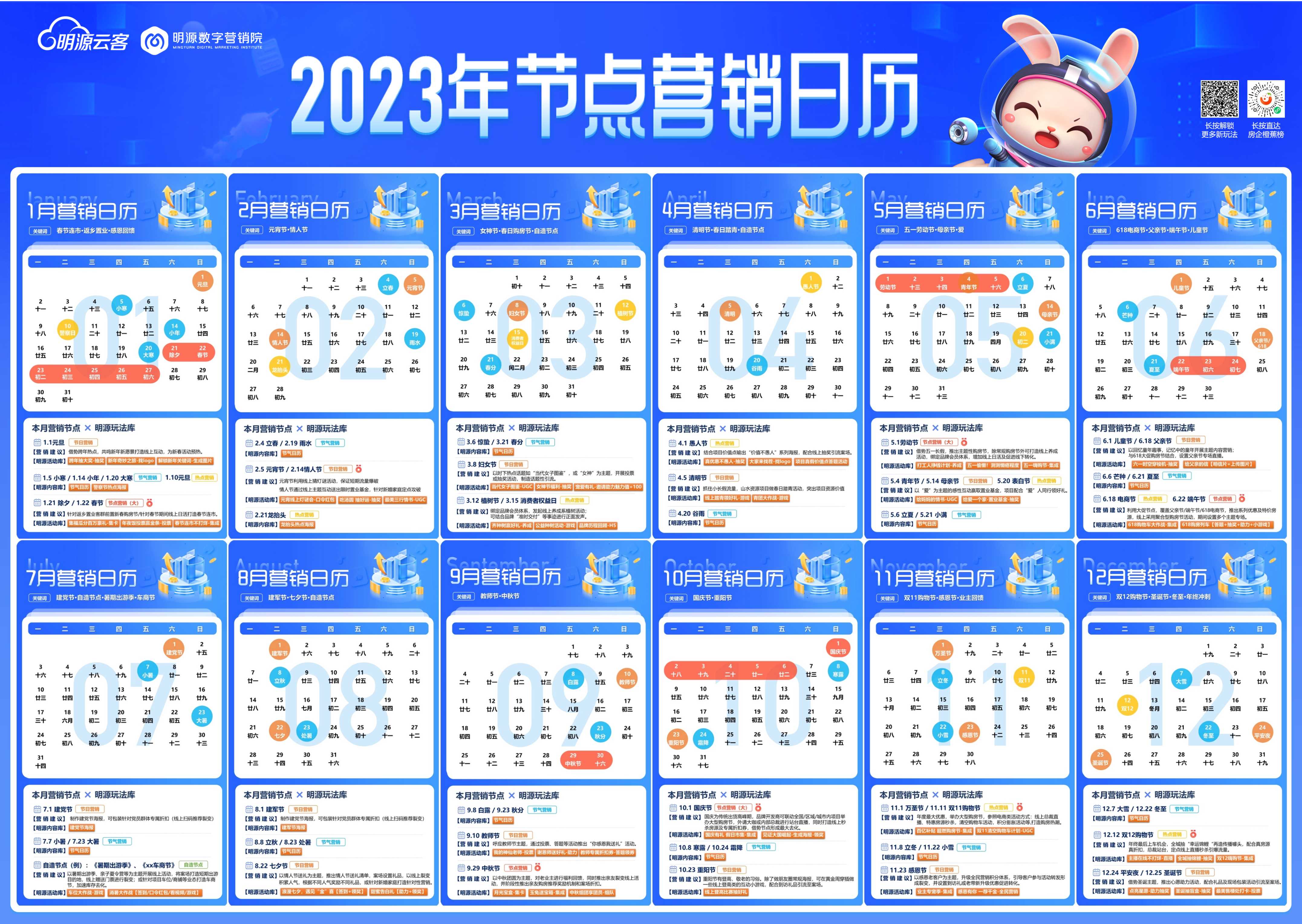 2023年节点营销日历-明源数字营销院&明源云客出品【pdf】