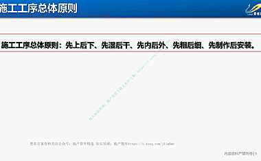 货量区精装修施工工序流程及工艺标准PPT【pdf】