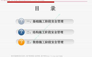 基础、结构、装修施工阶段安全管理培训【pdf】