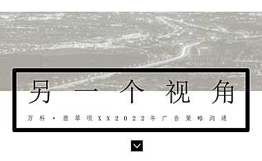 2022万科翡翠系项目广告策略思考-154P【pdf】
