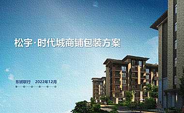 2022松宇时代城商铺包装方案【pdf】
