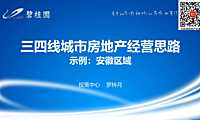 碧桂园-三四线城市房地产经营思路【pdf】