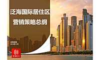 世联行沈阳泛海国际居住区-年度营销策略总纲【pdf】
