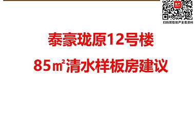 住宅清水样板房包装方案2021【pdf】