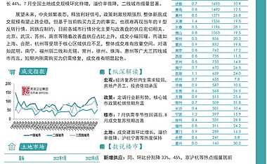 2023年7月中国房地产市场月报【pdf】