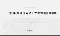 苏州墨博-2022池州中骏·世界城年度策略提报   #洋房#-119P【PDF】