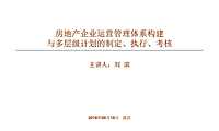 房地产企业运营管理体系构建与多层级计划的制定、执行、考核.pdf