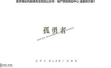 博思堂2022花样年碧水湾故事线推广方案【pdf】