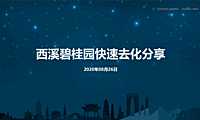 2020无锡西溪碧桂园快速去化分享【pdf】