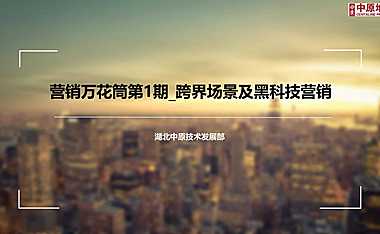 房地产跨界及黑科技营销【pdf】