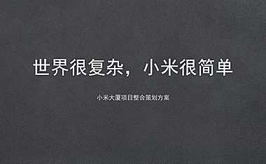 2021广州小米总部大厦项目整合策划方案【pdf】