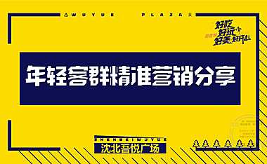 2022沈北吾悦广场年轻客群营销分享-商业购物中心【pdf】