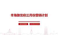 2022丰海御龙府3月份营销计划方案【pdf】