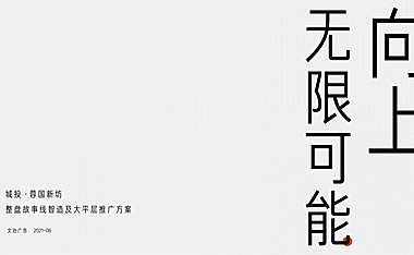 2021蓉国新坊故事线智造、大平层推广方案【pdf】