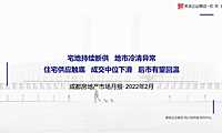 成都2022年02月房地产市场月报2