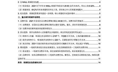 2021中国商铺租金指数研究报告【pdf】