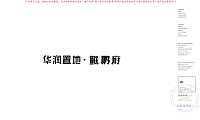 2022华润鲲鹏府项目视觉设计【pdf】