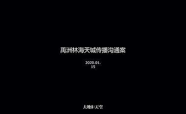 2020.1大地和天空-禹洲官亭地块传播策略案