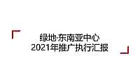 2021绿地东南亚中心营销推广执行方案【pdf】