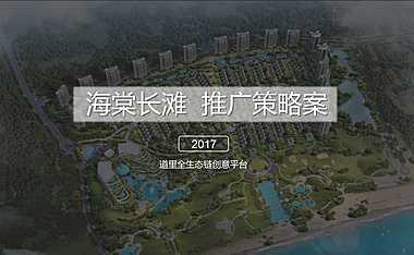 道里—海棠湾长滩度假项目推广策略案【pdf】