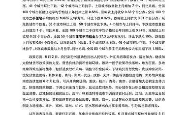 2022年06月中国房地产指数系统百城价格指数报告【pdf】