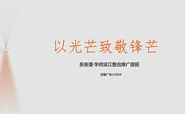 学府滨江整合推广提报方案【pdf】