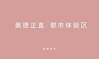 道里-奥德正直都市体验区社群整合推广方案【pdf】