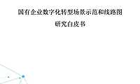 2021年国有企业数字化转型场景示范和线路图研究白皮书-49页.pdf
