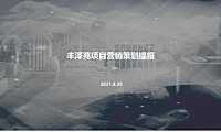 2021丰泽苑营销策划提报方案【pptx】