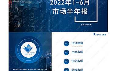 2022年合肥房地产市场半年报【pdf】