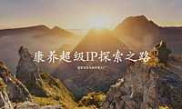 2021普达阳光康养超级IP探索之路【pdf】