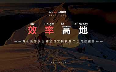 海悦世界营销竞标方案【pdf】