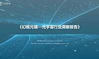 《幻视元境元宇宙行业洞察报告》_2022-01-27-61页【pdf】