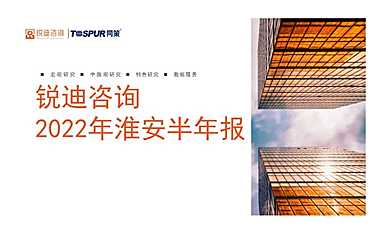 2022淮安房地产市场半年报-同策【pdf】