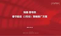 【返乡置业】2021壹号院春节前后推广策略方案