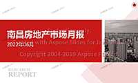 2022年06月南昌房地产市场月报【pdf】